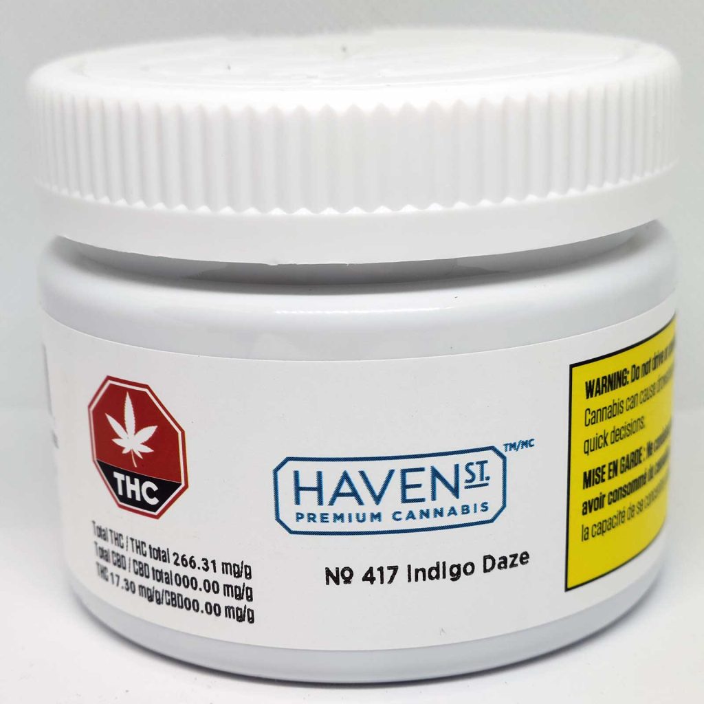 Haven St No 417 Indigo Haze Cannabis Review 1