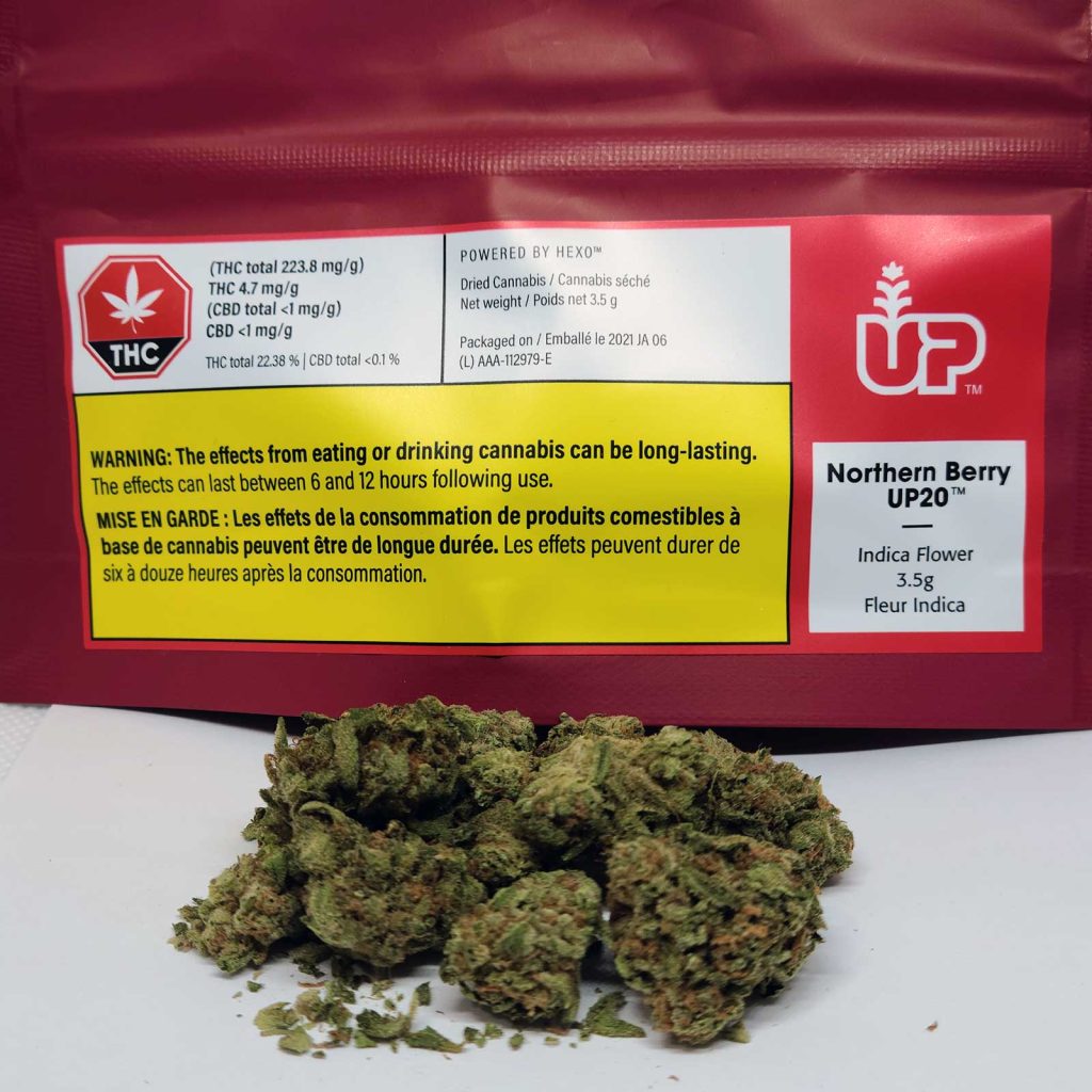 up northern berry up20 cannabis review 2