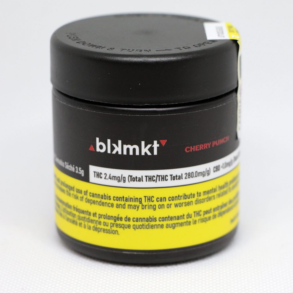 blk mkt cherry punch cannabis review 1