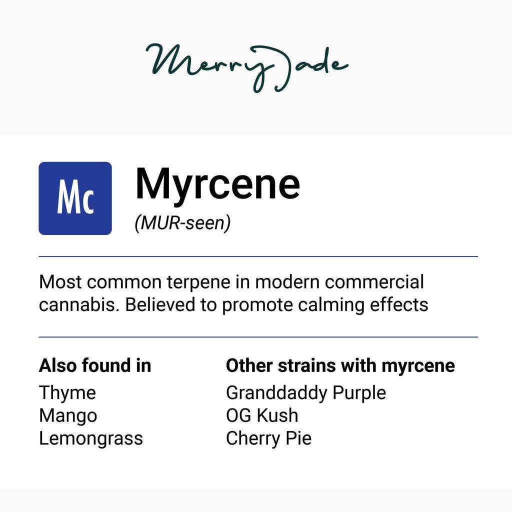 cannabis terpene myrcene 1