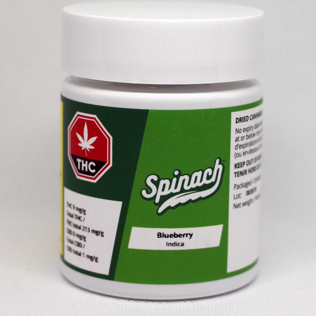 spinach blueberry cannabis review photos 1