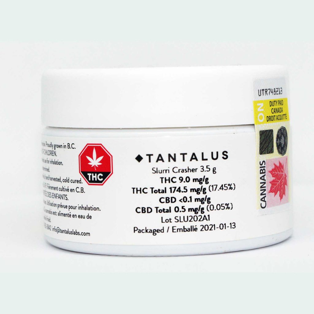 tantalus labs slurri crasher review and cannabis photos 1