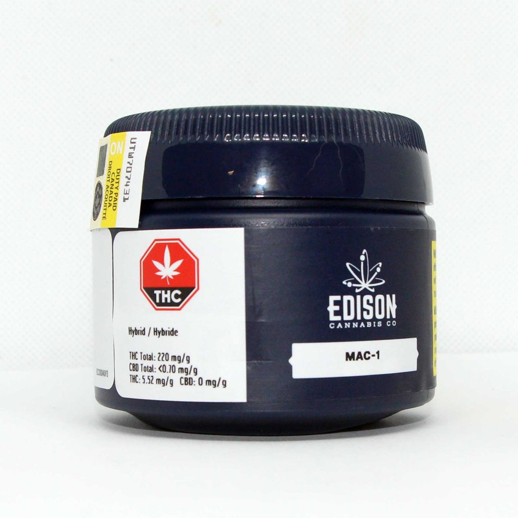 Edison Cannabis Co MAC 1 Review Photos