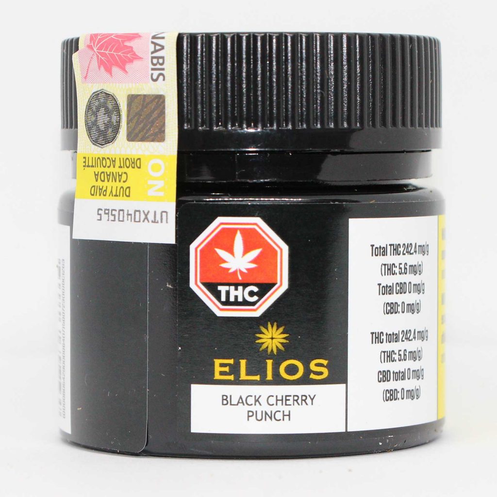 elios black cherry punch review cannabis photos 1 cannibros