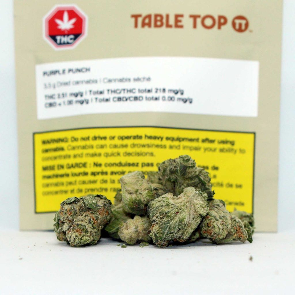 table top purple punch review cannabis photos 2 cannibros