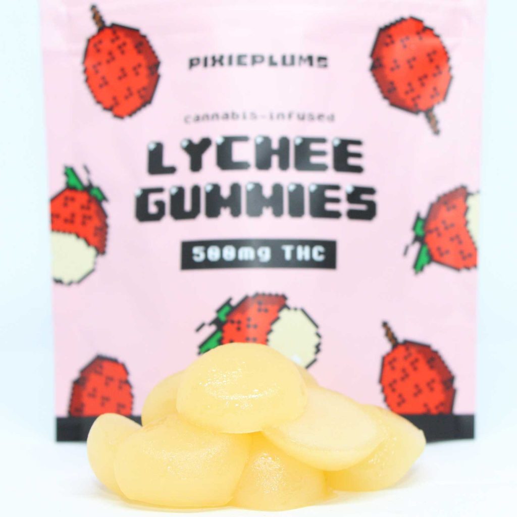 pixieplums thc lychee gummies review photos 2 cannibros