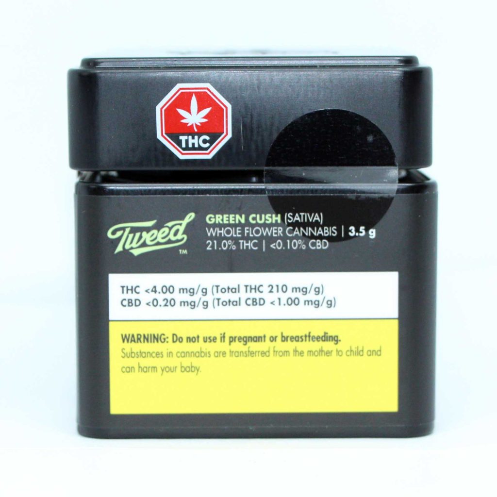 tweed green cush review cannabis review 1 cannibros