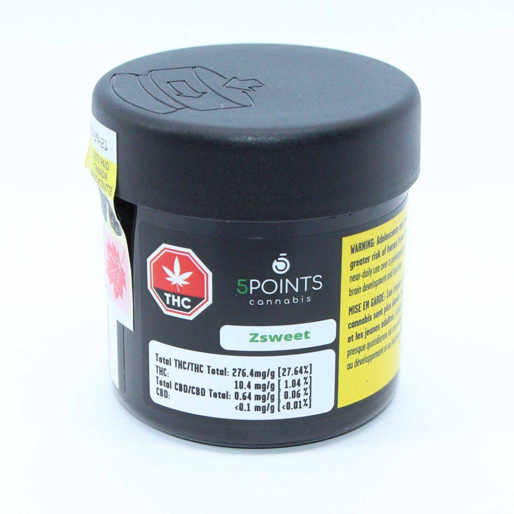 5points cannabis zsweet review photos 1 merry jade
