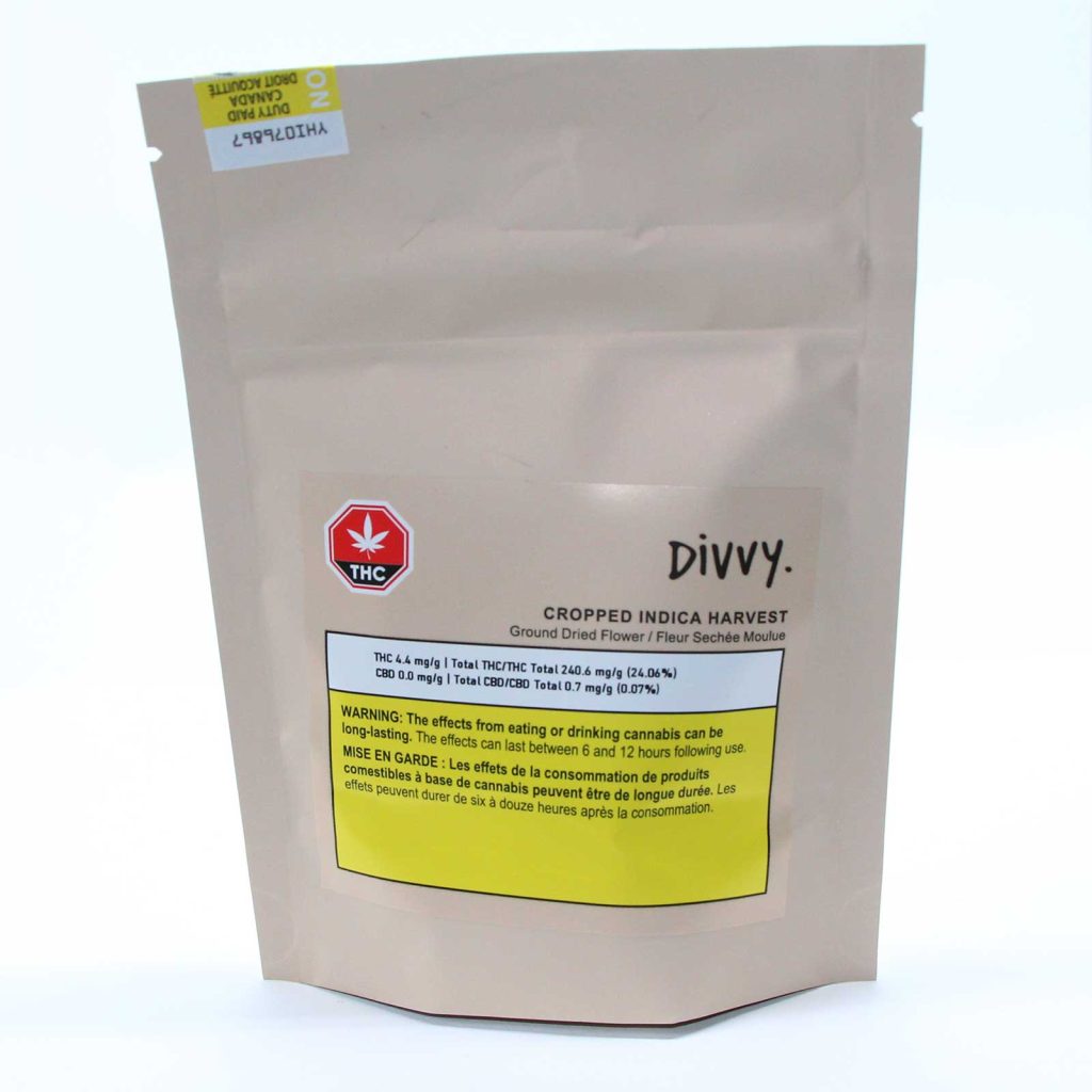 divvy cropped indica harvest review ground cannabis photos 1 merry jade