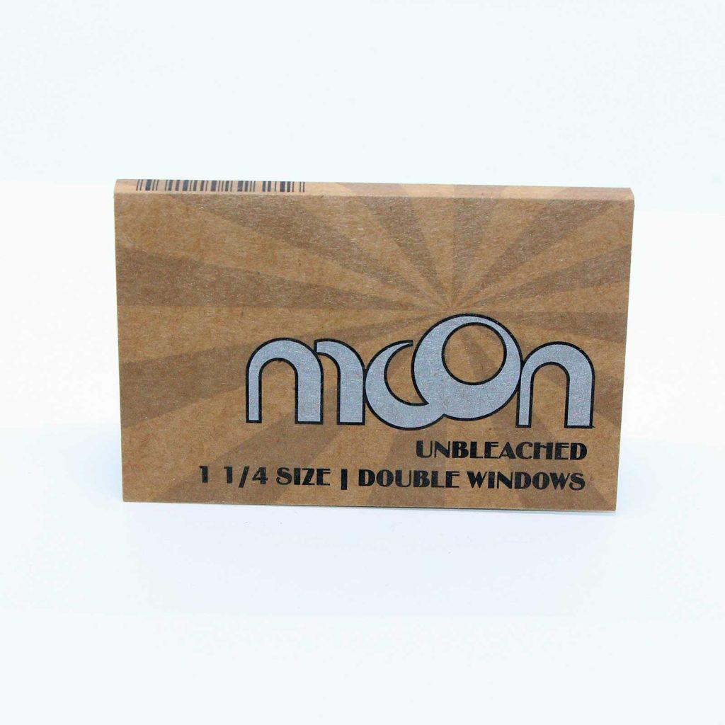 moon 1 14 unbleached rolling papers review photos 1 merry jade