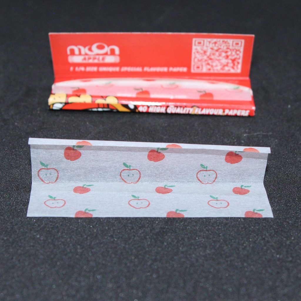 moon apple flavored rolling papers review photos 3 merry jade