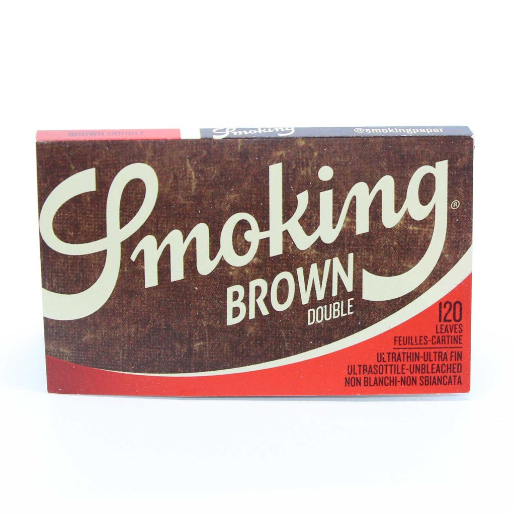 smoking brown double ultra thin rolling papers review photos 1 merry jade
