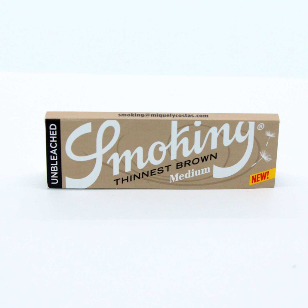 smoking thinnest brown medium rolling papers unbleached review photos 1 merry jade