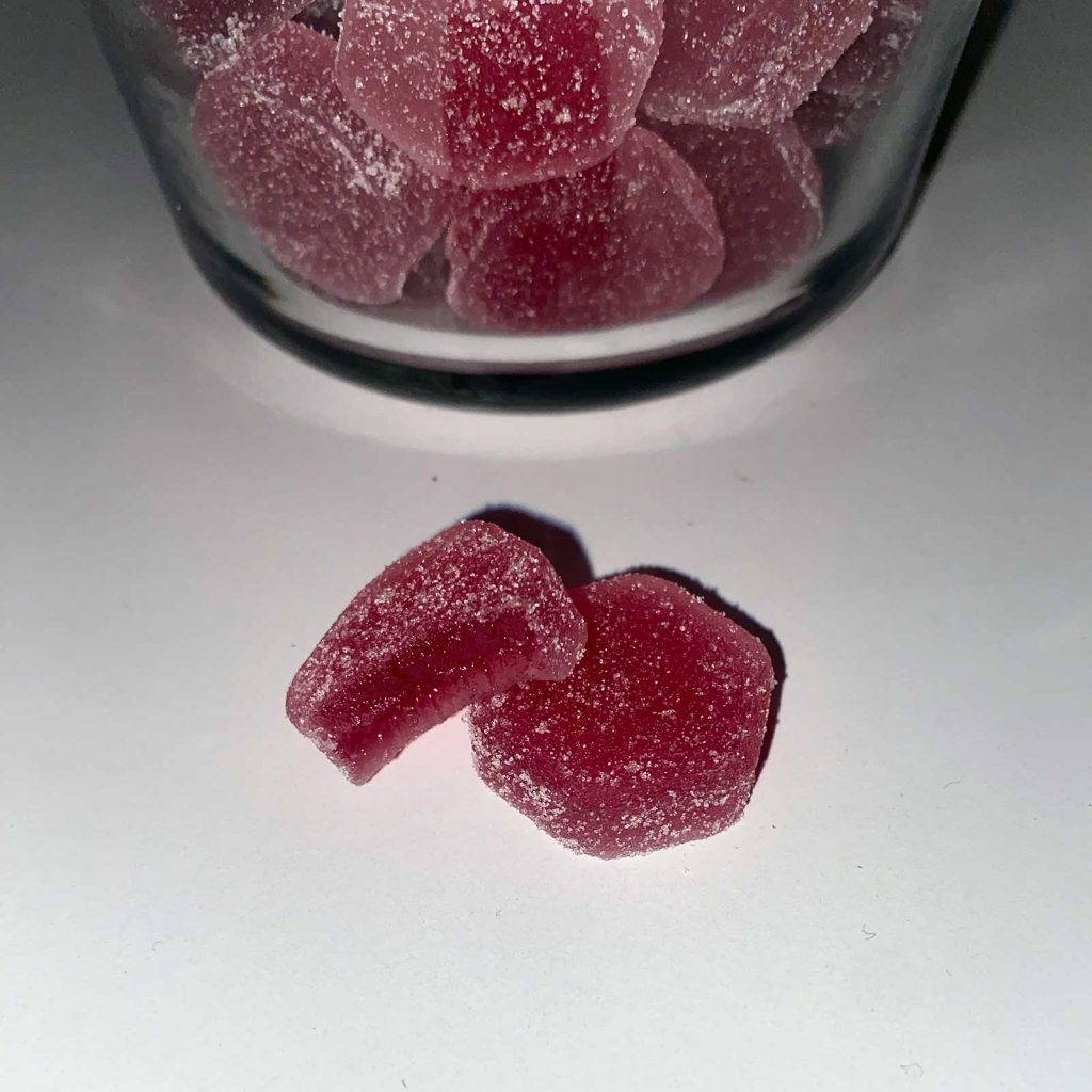 Foray Fast CBN Blackberry Lavender Soft Chews Review Edibles Photos 4 Merry Jade
