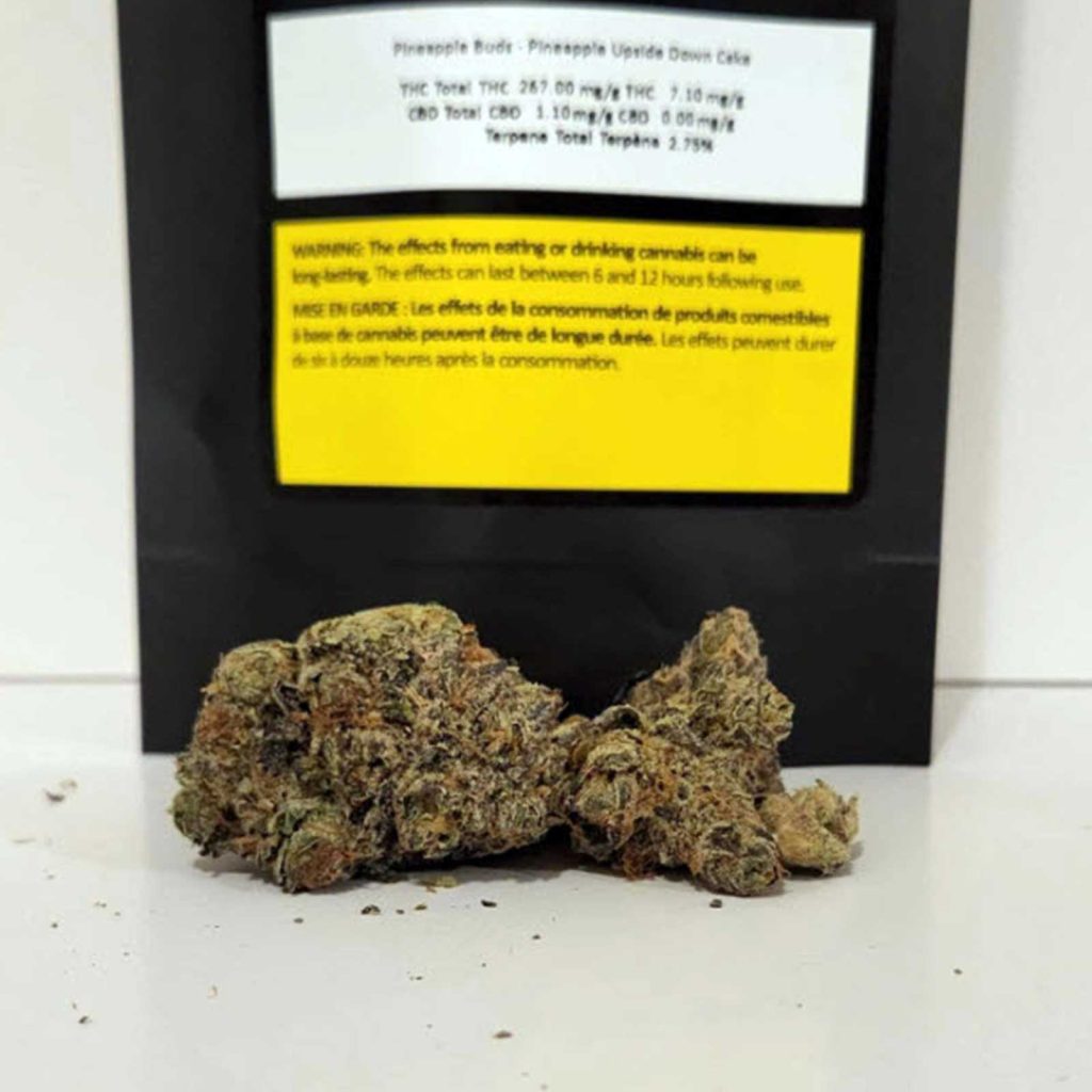 bc black pineapple upside down cake review cannabis photos 2 merry jade