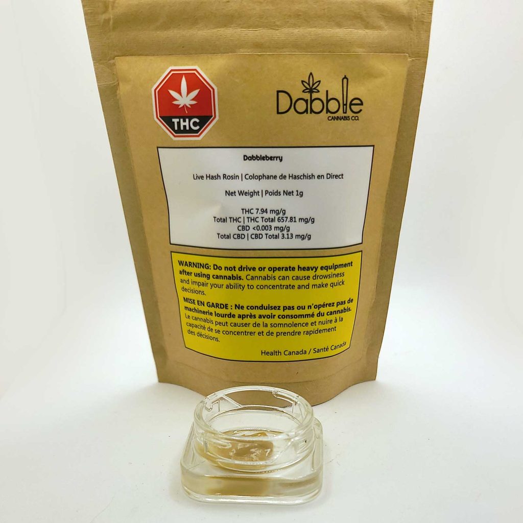 dabble dabbleberry live hash rosin review photos 2 merry jade