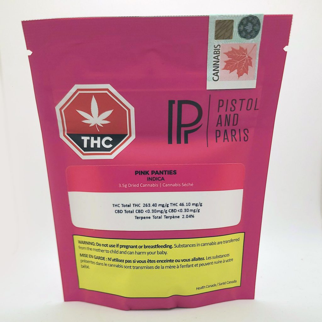 pistol and paris pink panties review cannabis photos 1 merry jade