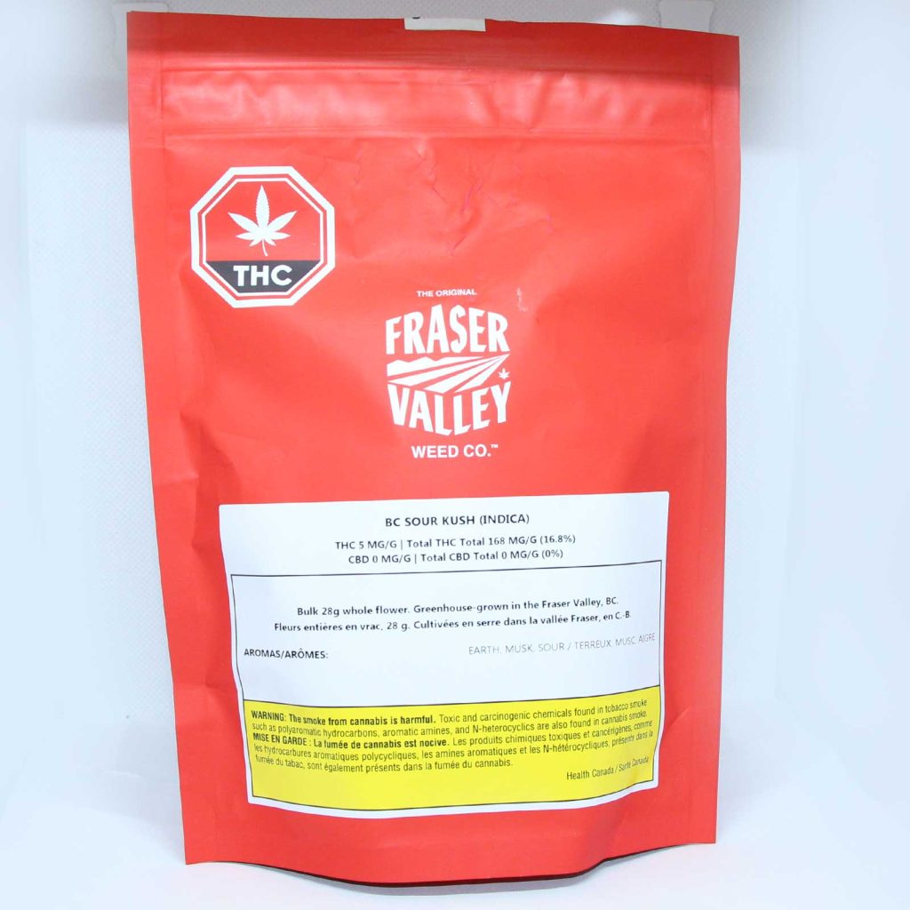 original fraser valley weed co bc sour kush review cannabis photos 1 merry jade