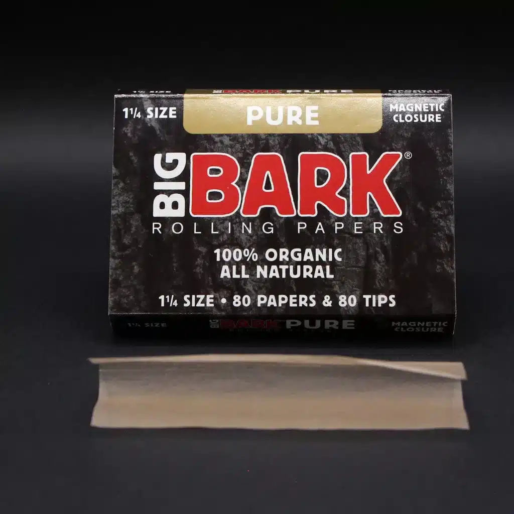 big bark pure rolling papers review photo 3 merry jade