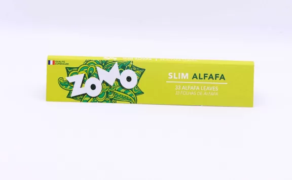 zomo king size slime alfafa rolling papers review 4 merry jade
